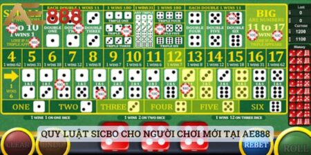 Quy luật sicbo cho người chơi mới tại AE888